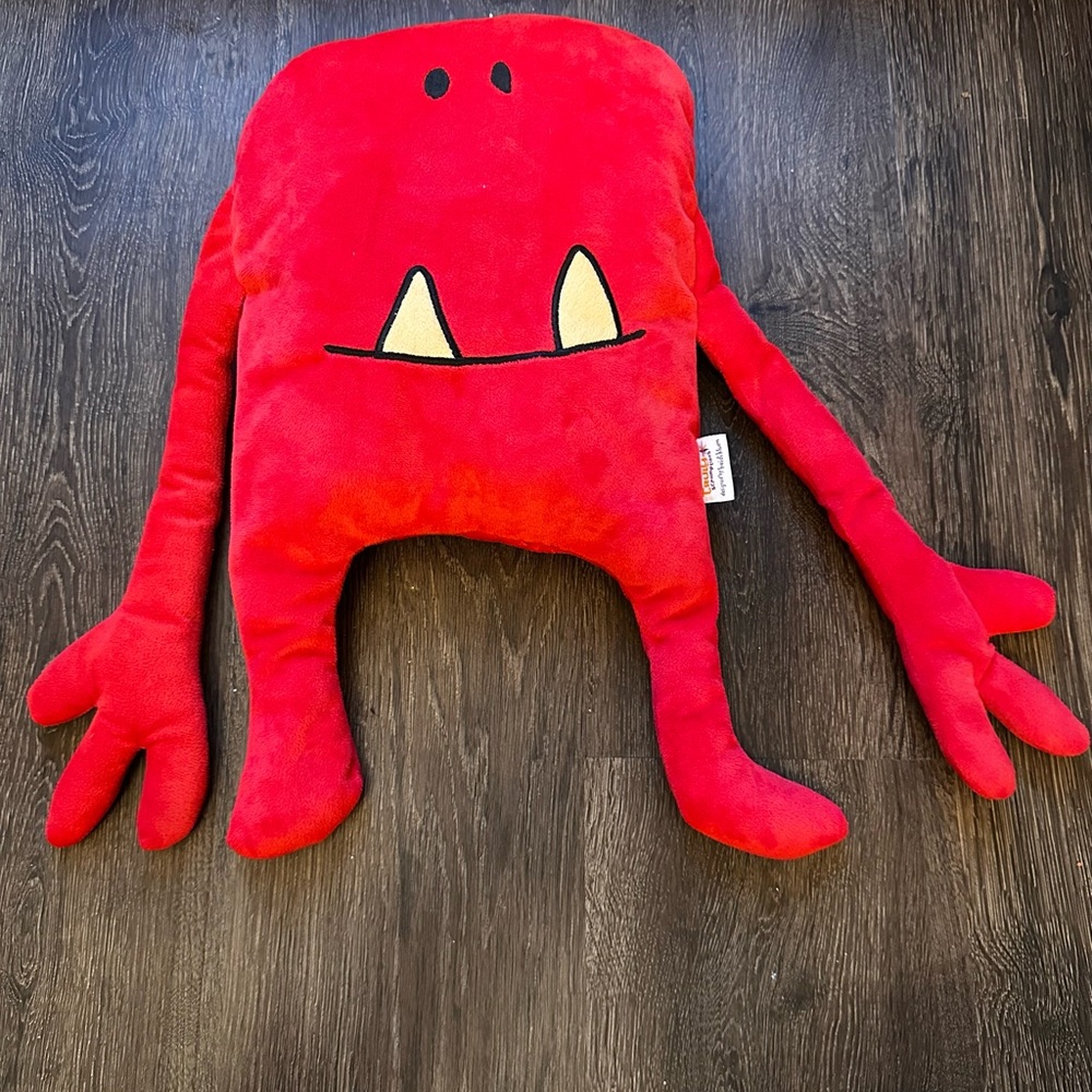 RARE heidi klum truly scrumptious red monster plush stuffed animal long arms